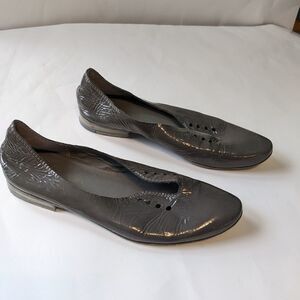 MARSELL patent leather flats size 5(35) in EUC